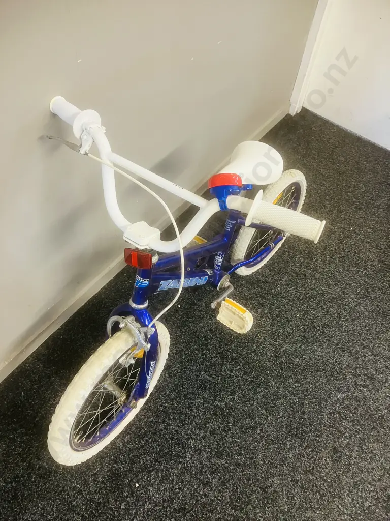 Tarini Princess Purple Kids Bike Image 1++