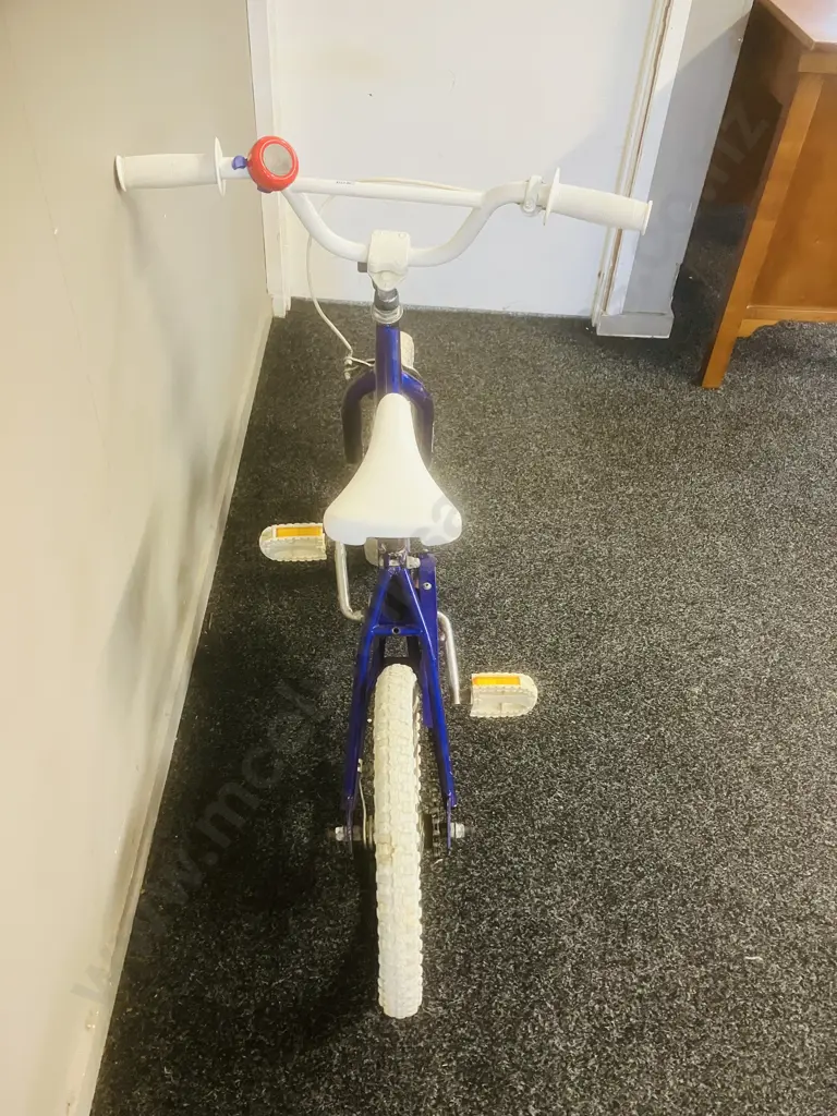 Tarini Princess Purple Kids Bike Image 1++