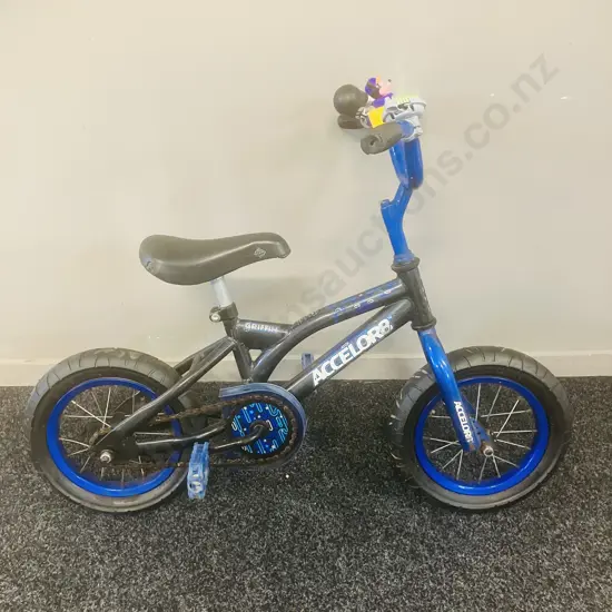 Accelor8 Griffin Blue & Black Kids Bike