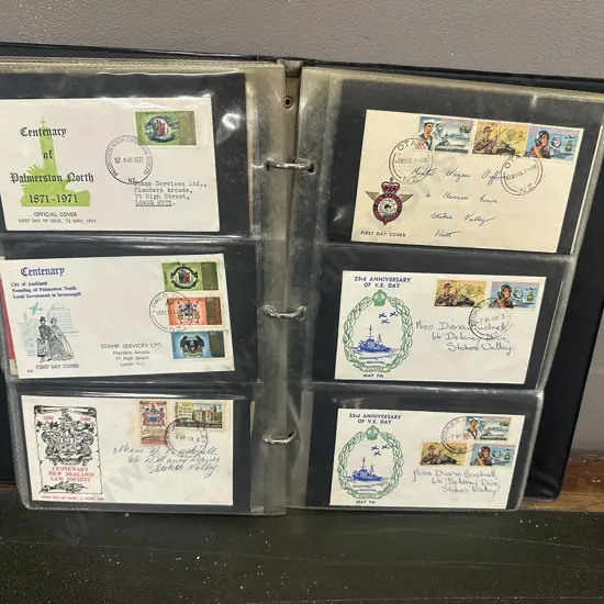 First Day Covers In Album