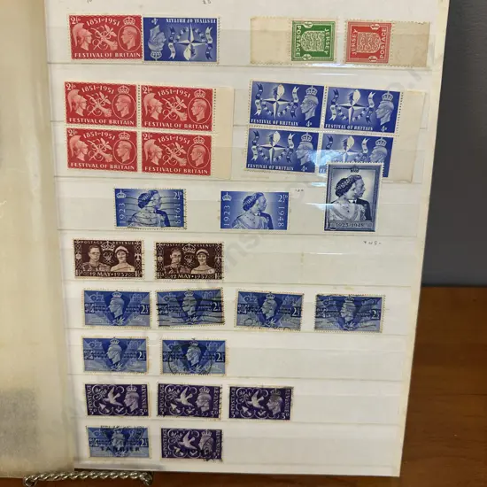 British Stamps In Lighthouse LW 4/8 Stockbook - Some Collectable & Valuable