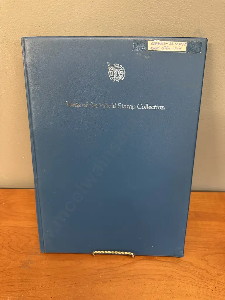 Birds Of The World Stamp Collection In Album Image 1++
