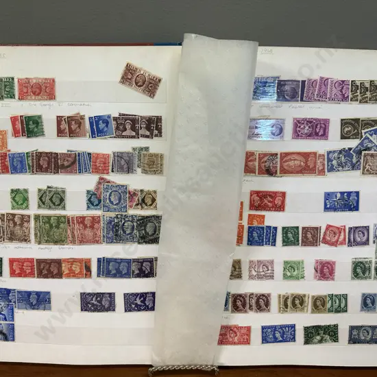 Great Britain Stamps 1841 - 1977 In Album