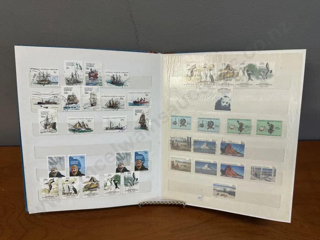 Australian Antarctic Territory Stamps In Album Image 1++