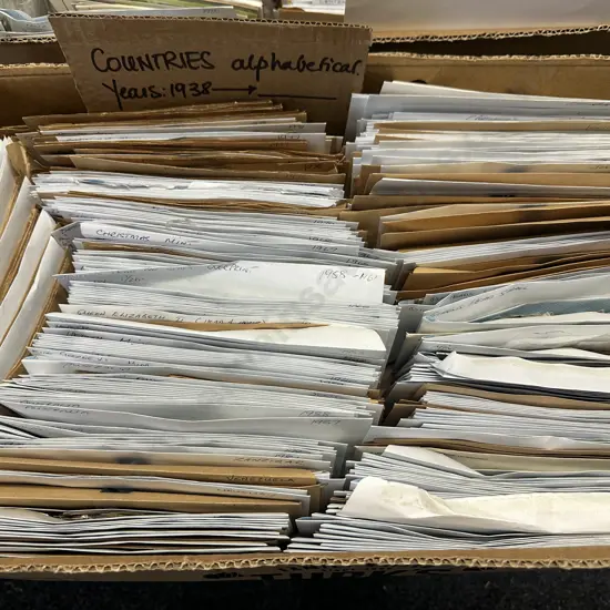 Selection Of Stamps Including Countries Alphabetical 1938 +