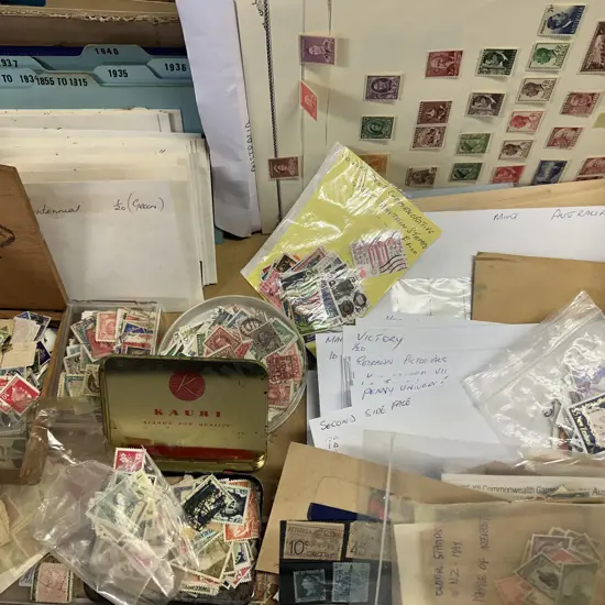 Selection Of Stamps Including 1882 Onwards, 2004 Olympic Games Presentation Pack Etc