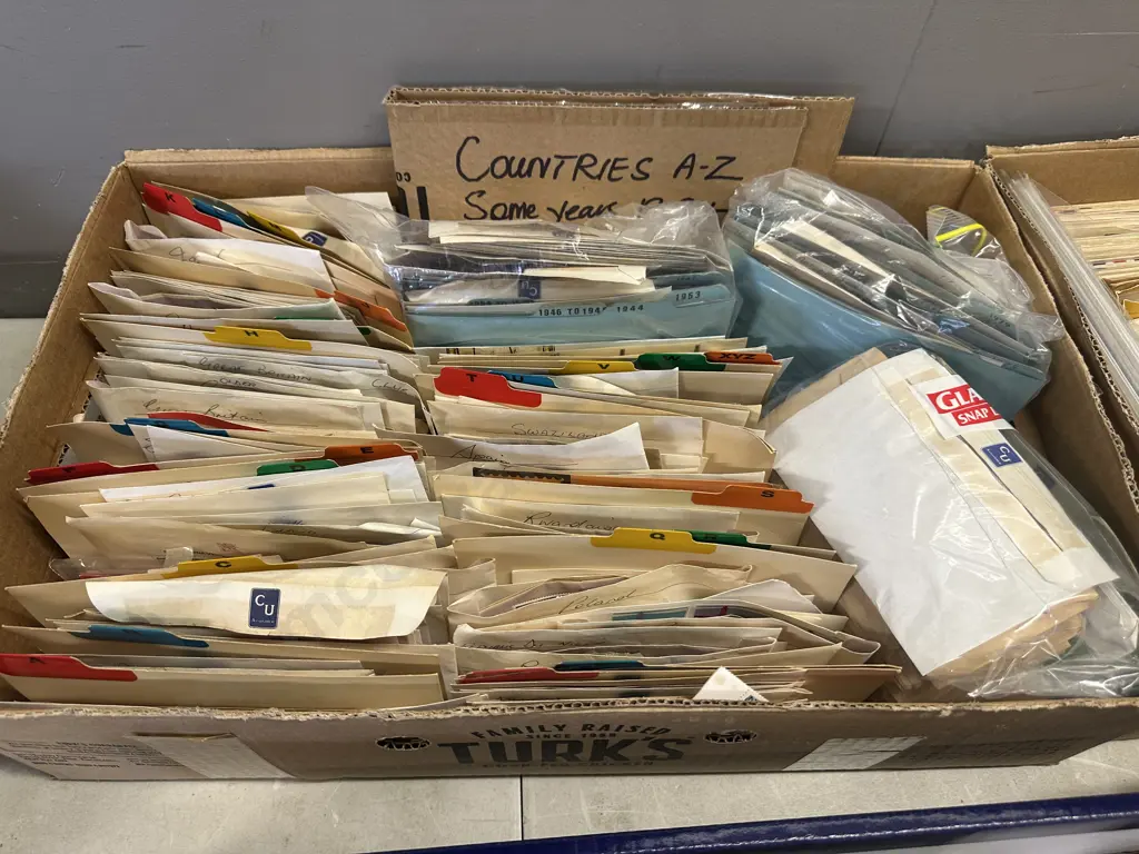 Selection Of Stamps Including Countries A-Z Some Years 1949 + Image 1++