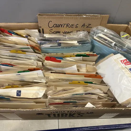 Selection Of Stamps Including Countries A-Z Some Years 1949 +