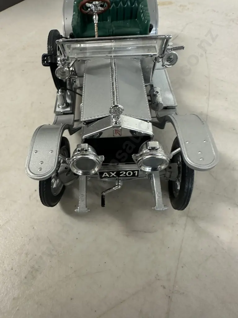 1986 Franklin Mint Precision Models 1907 Rolls Royce The Silver Ghost Model Car Image 1++