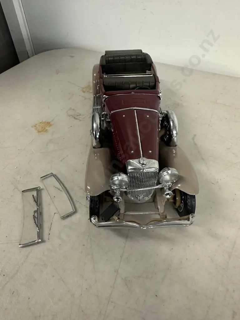 Franklin Mint Precision Models 1930 Duesenberg J Derham Tourster  Model Car Image 1++