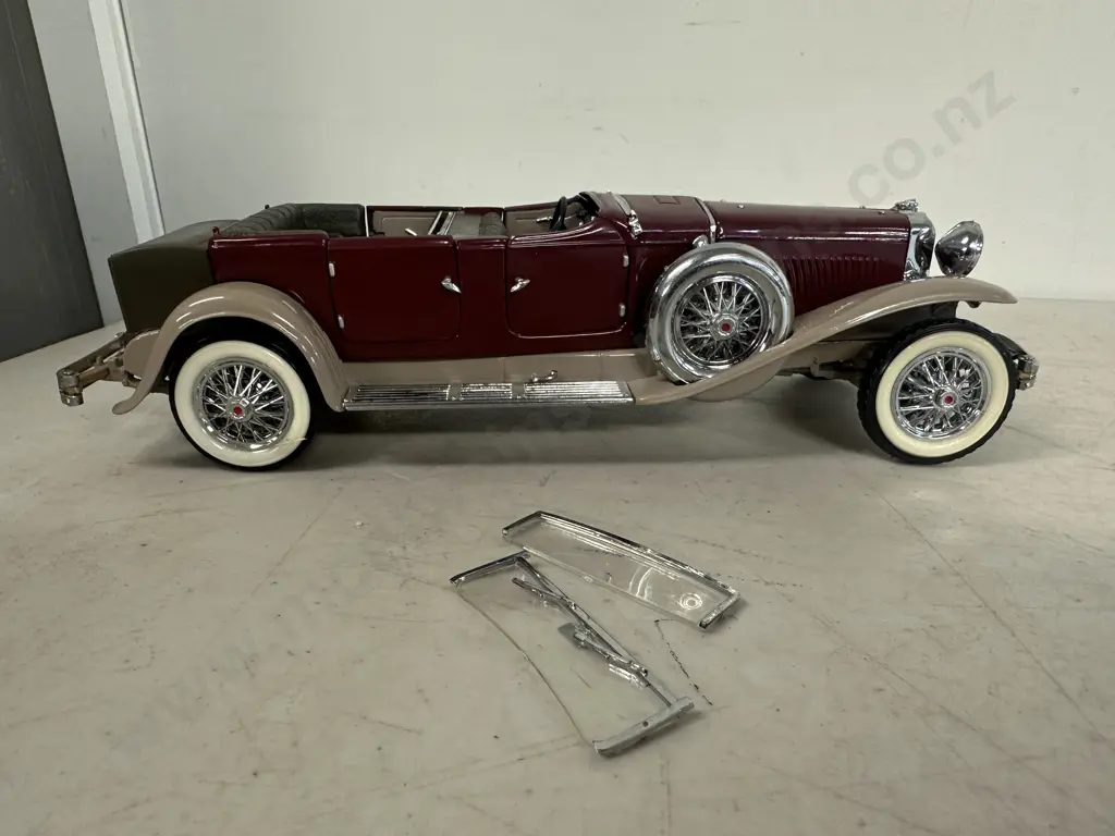 Franklin Mint Precision Models 1930 Duesenberg J Derham Tourster  Model Car Image 1++