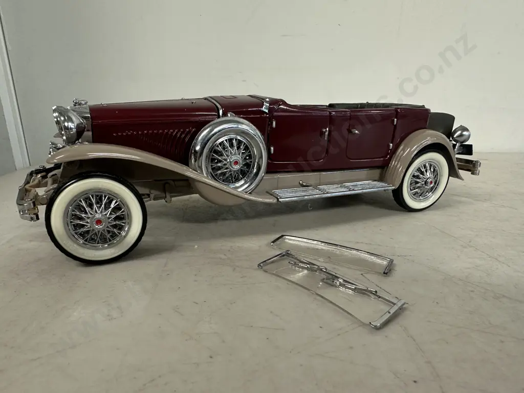 Franklin Mint Precision Models 1930 Duesenberg J Derham Tourster  Model Car Image 1++