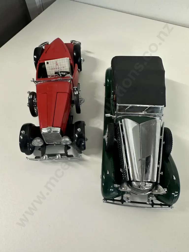 Franklin Mint Model Cars Including 1928 Stutz Speedster & 1938 Alvis   Image 1++