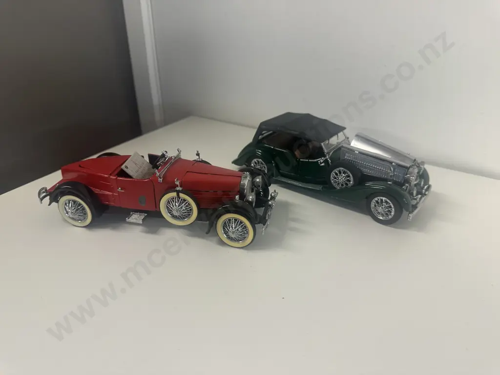 Franklin Mint Model Cars Including 1928 Stutz Speedster & 1938 Alvis   Image 1++