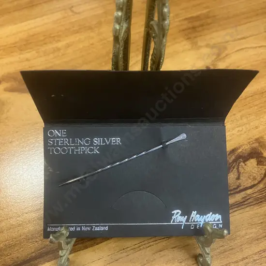 Roy Haydon Design (New Zealand) Sterling Silver Toothpick