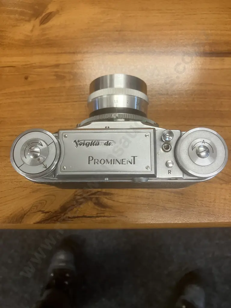 Voigtlander Prominent Cameras With 4 Lenses -  Nokton 1:1.5/50, Ultron 1:2/50, Dynaron 1:4.5/100 & Skoparon 1:3.5/35 Image 1++