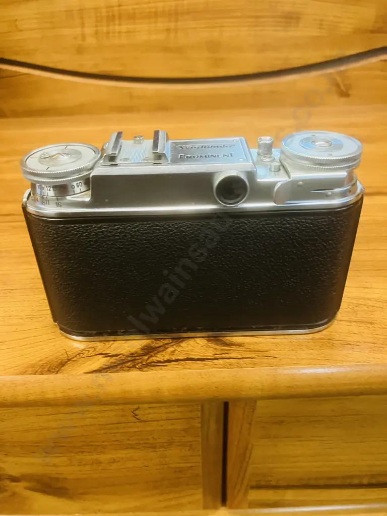 Voigtlander Prominent Cameras With 4 Lenses -  Nokton 1:1.5/50, Ultron 1:2/50, Dynaron 1:4.5/100 & Skoparon 1:3.5/35 Image 1++