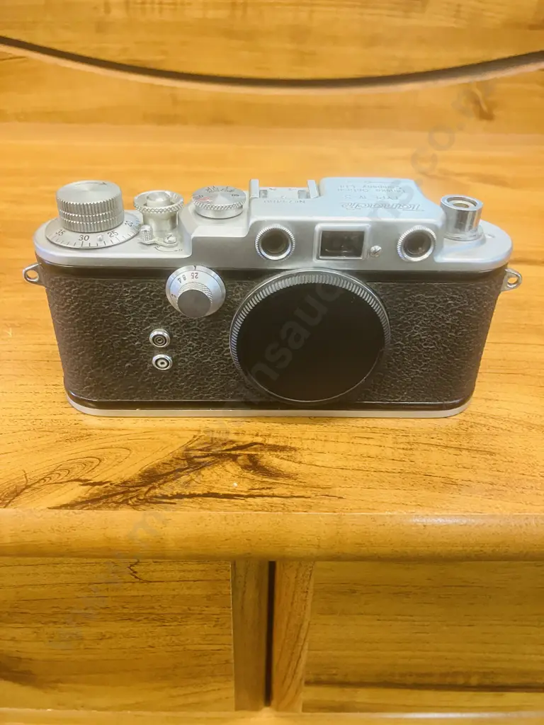 Rare Tanaka Tanack IV-S (Japanese Leica Copy) 35mm Rangefinder Camera - Japan 1952 Image 1++