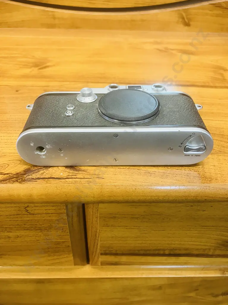 Rare Tanaka Tanack IV-S (Japanese Leica Copy) 35mm Rangefinder Camera - Japan 1952 Image 1++