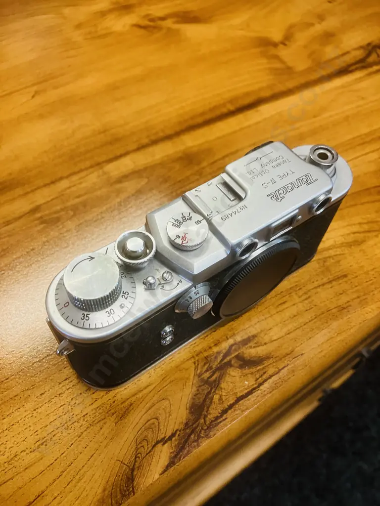Rare Tanaka Tanack IV-S (Japanese Leica Copy) 35mm Rangefinder Camera - Japan 1952 Image 1++
