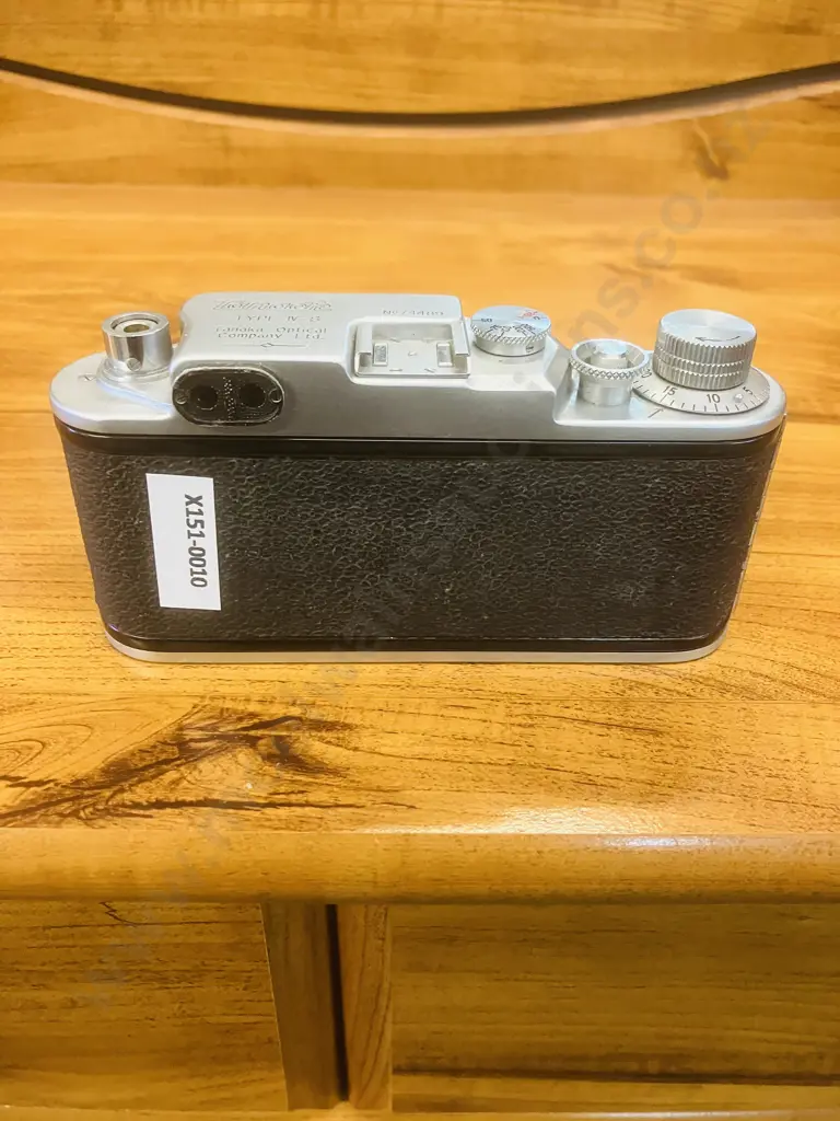 Rare Tanaka Tanack IV-S (Japanese Leica Copy) 35mm Rangefinder Camera - Japan 1952 Image 1++