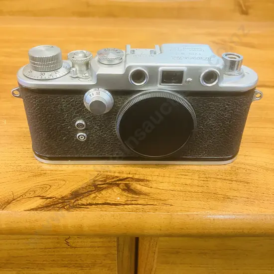 Rare Tanaka Tanack IV-S (Japanese Leica Copy) 35mm Rangefinder Camera - Japan 1952
