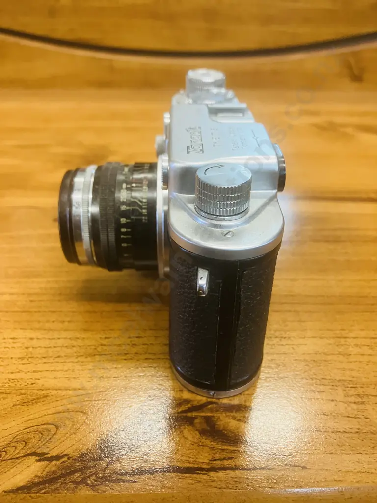 Rare Tanaka Tanack IV-S (Japanese Leica Copy) 35mm Japan 1952 #76340 Tanaka Kogaku TANAR H.C. 1:2.8 f/5cm Lens #59168 Image 1++