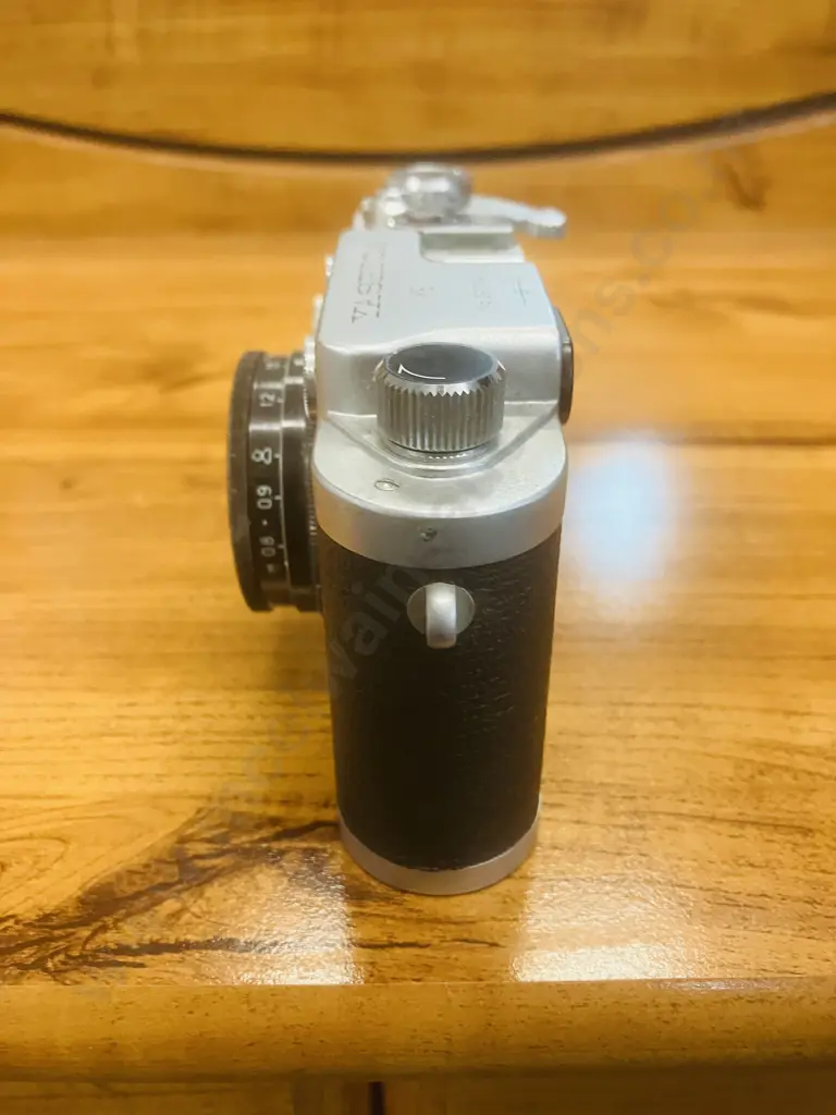 Yashica YE 35mm Rangefinder Camera Japan 1959 #393094 With Soviet Macro INDUSTAR-69 Leica Screw Mount Lens Image 1++