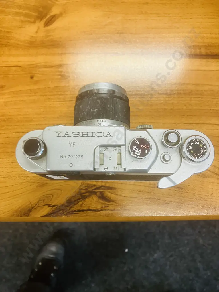 Yashica YE 35mm Rangefinder Camera Japan 1959 #291278 With Yashica Yashikor 1:2.8 f/5cm Leica Screw Mount Lens #910086 Image 1++