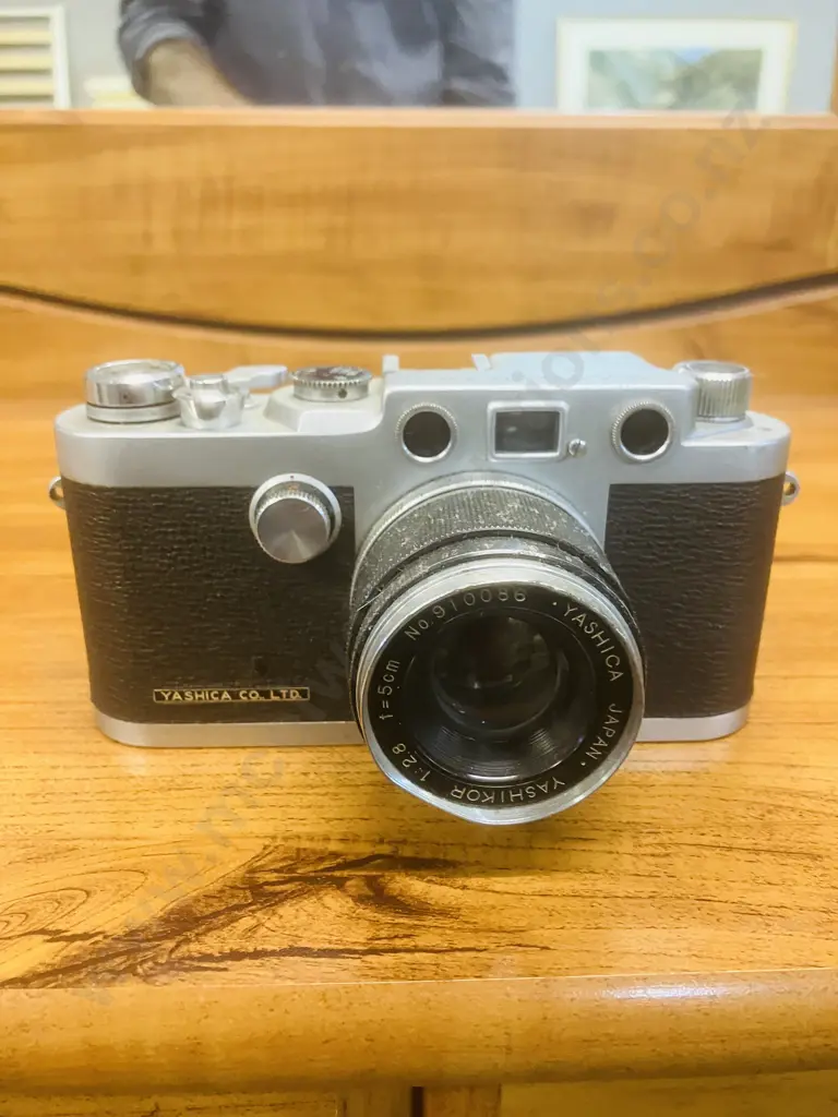 Yashica YE 35mm Rangefinder Camera Japan 1959 #291278 With Yashica Yashikor 1:2.8 f/5cm Leica Screw Mount Lens #910086 Image 1++