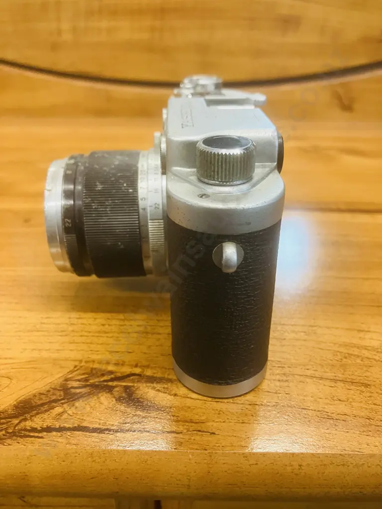 Yashica YE 35mm Rangefinder Camera Japan 1959 #291278 With Yashica Yashikor 1:2.8 f/5cm Leica Screw Mount Lens #910086 Image 1++