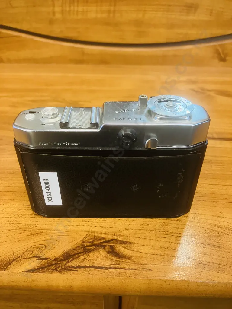 Iloca Rapid II L Rare 35mm Rangefinder Film Camera With Steinheil Munchen Cassar 1:28 f50 Lens - West Germany 1956 Image 1++