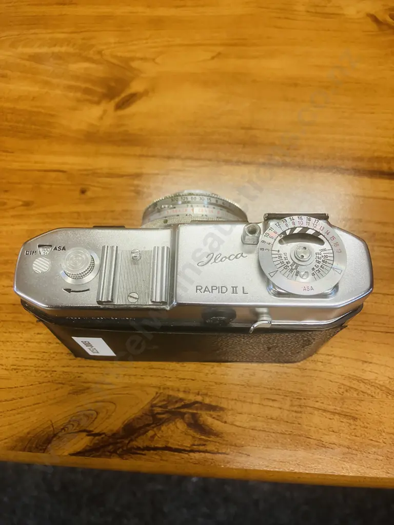 Iloca Rapid II L Rare 35mm Rangefinder Film Camera With Steinheil Munchen Cassar 1:28 f50 Lens - West Germany 1956 Image 1++