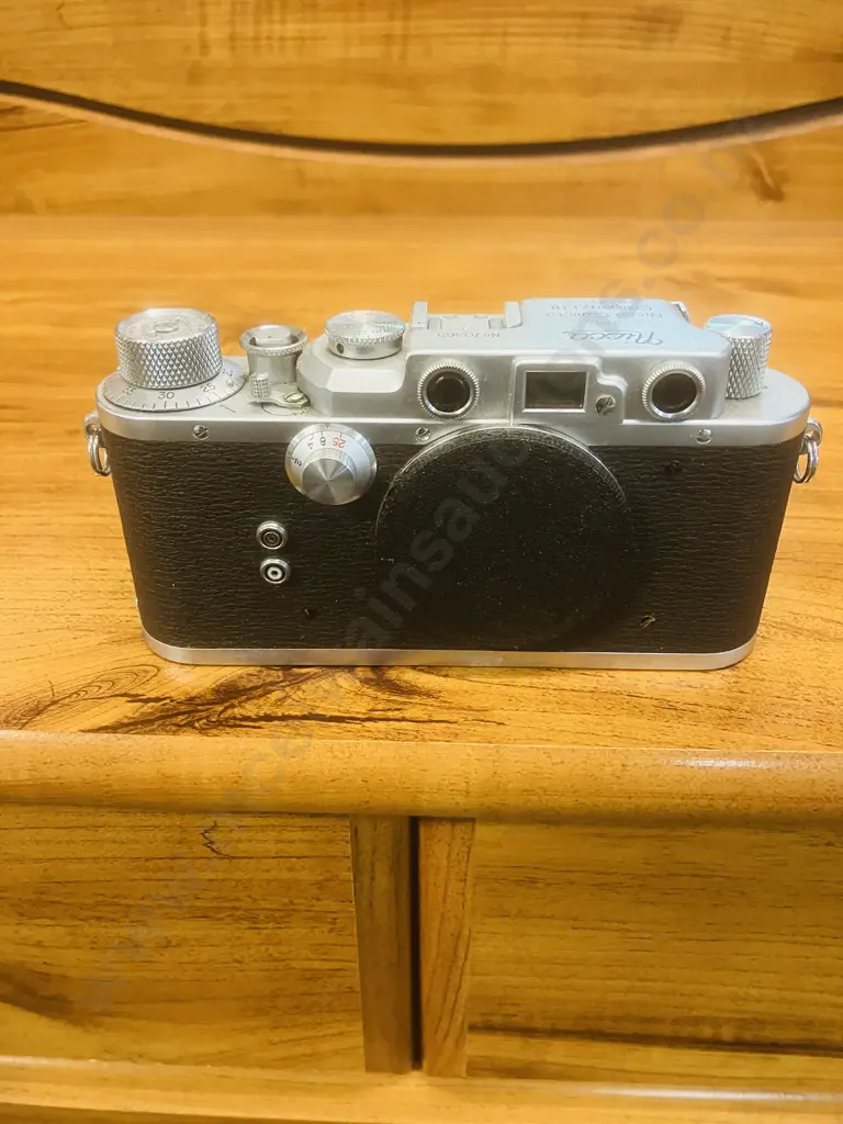 Nicca Type 3-S (Japanese 35mm Leica Copy) Rangefinder Camera Body Japan 1952 #70365 Leica Thread Mount Image 1++