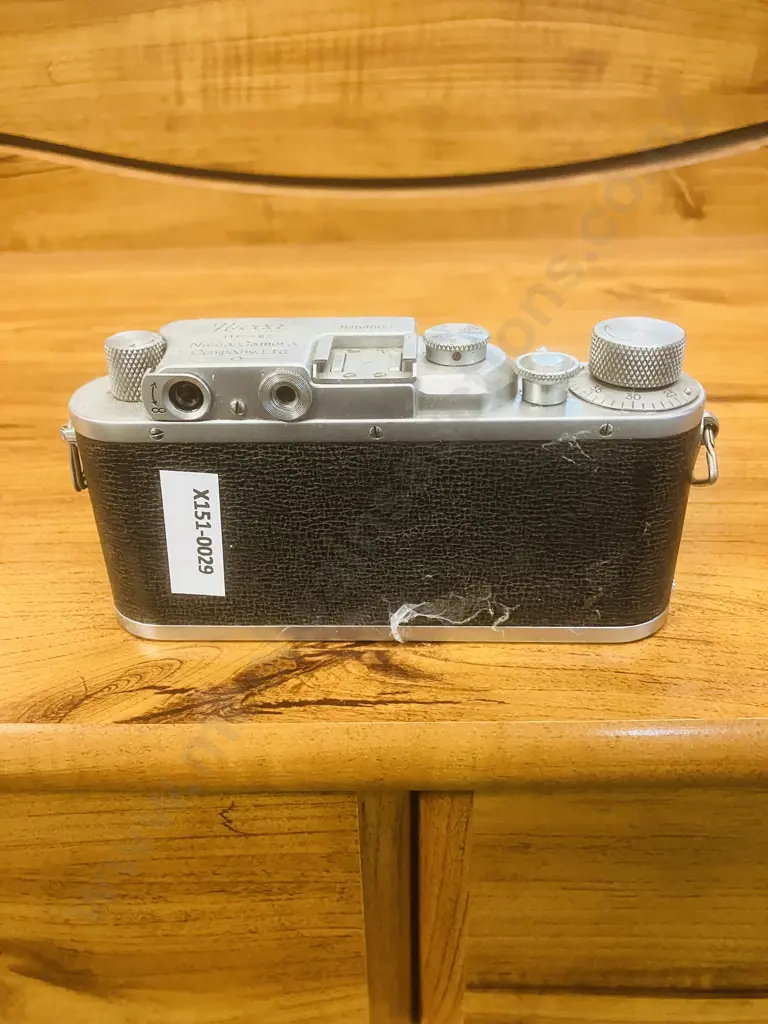 Nicca Type-IIIS (Japanese 35mm Leica Copy) Rangefinder Camera Body Japan 1952 #54802 Leica Thread Mount Image 1++