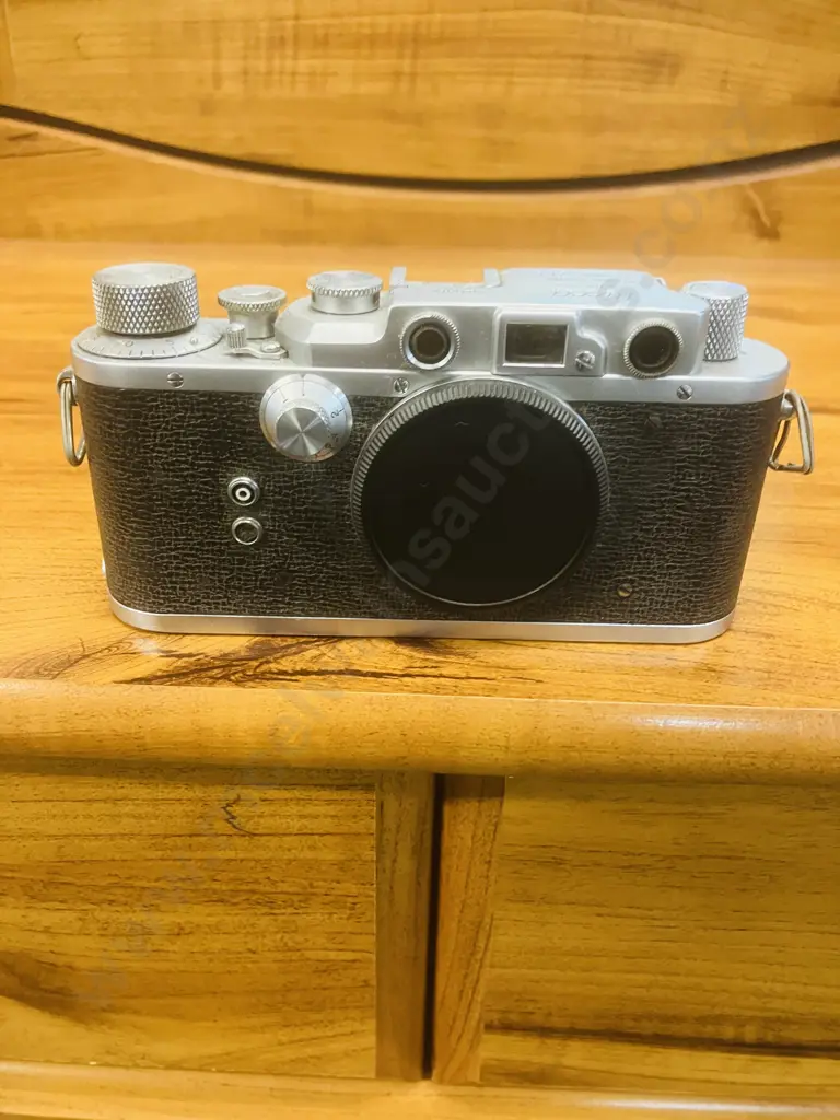 Nicca Type-IIIS (Japanese 35mm Leica Copy) Rangefinder Camera Body Japan 1952 #54802 Leica Thread Mount Image 1++