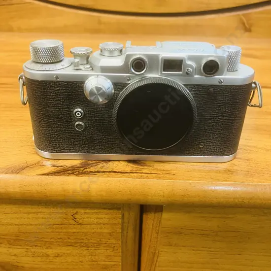 Nicca Type-IIIS (Japanese 35mm Leica Copy) Rangefinder Camera Body Japan 1952 #54802 Leica Thread Mount