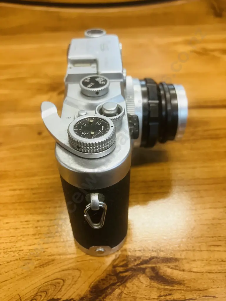 Nicca Type-33 (Japanese Leica Copy) 1958 Japan #159613 With Nicca 1:2.8 50mm Leica Screw Mount Lens #9116 Image 1++