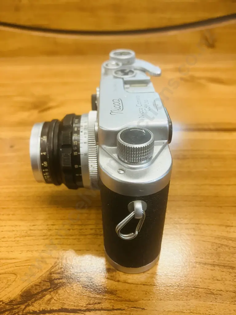 Nicca Type-33 (Japanese Leica Copy) 1958 Japan #159613 With Nicca 1:2.8 50mm Leica Screw Mount Lens #9116 Image 1++