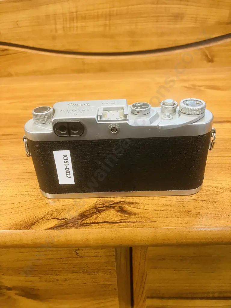 Nicca Type-33 (Japanese Leica Copy) 1958 Japan #159613 With Nicca 1:2.8 50mm Leica Screw Mount Lens #9116 Image 1++