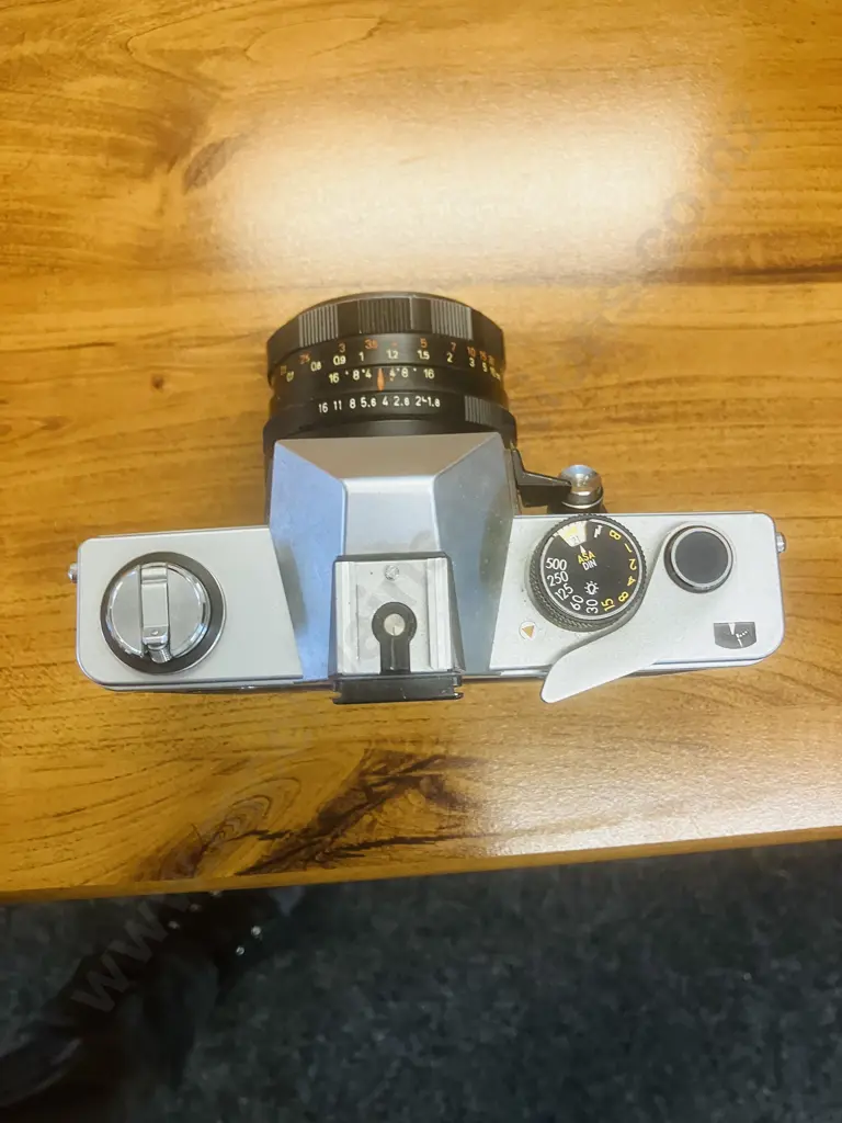 Pentacon Praktica Super TL2 SLR Camera With Pentacon Auto 1:8/50 Lens - East Germany 1975 to 1980 Image 1++