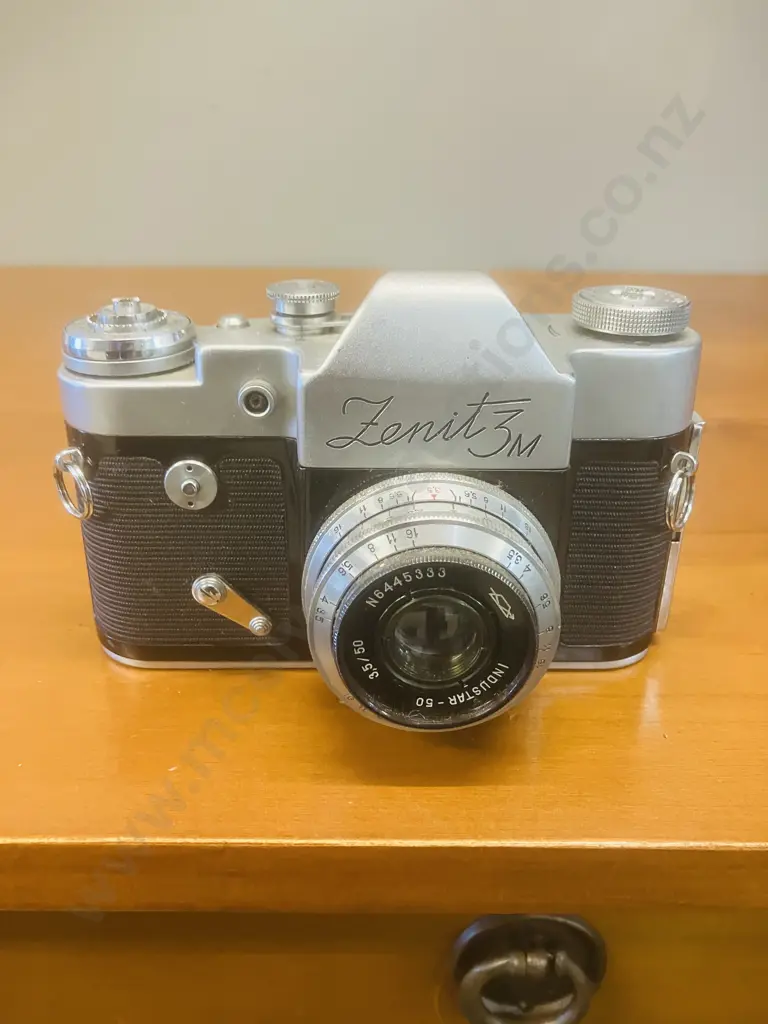 Zenit 3M Camera With Industar 50mm f3.5 lens, 1962 - 1970 Soviet Union Image 1++