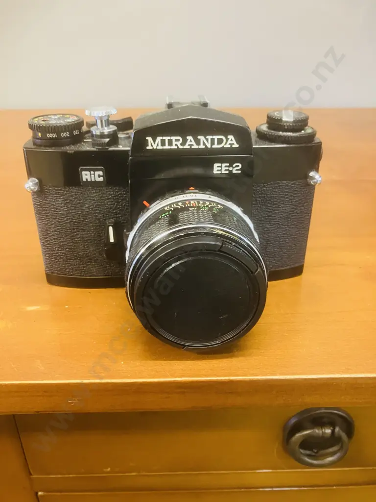 Miranda EE-2 35mm Film Camera With Auto Miranda EC 1:1.8 f/50mm 49 Lens #2092196 - 1976 Japan Image 1++