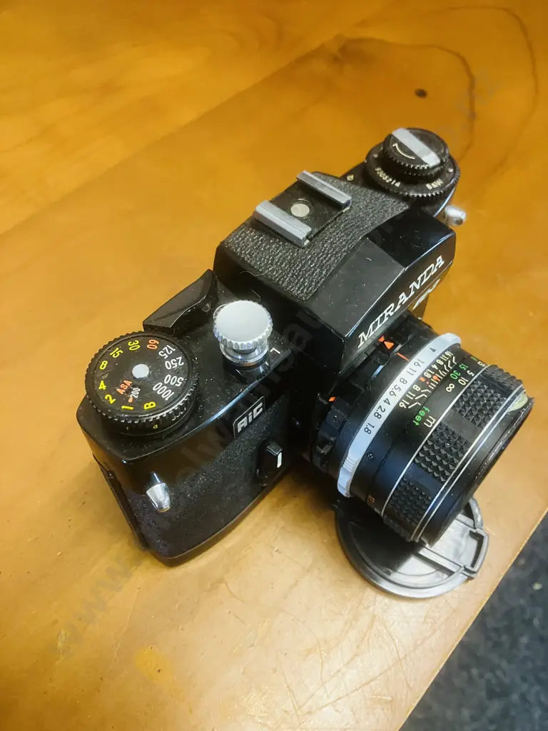 Miranda EE-2 35mm Film Camera With Auto Miranda EC 1:1.8 f/50mm 49 Lens #2092196 - 1976 Japan Image 1++