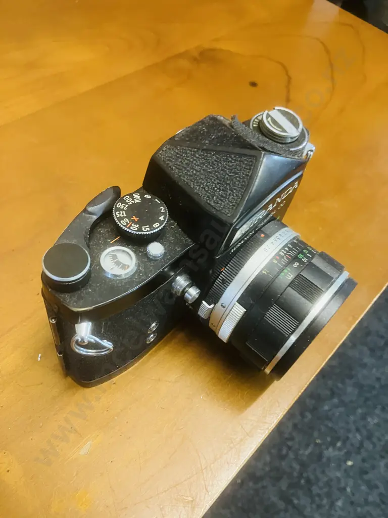 Miranda F 35mm Film Camera #692752 With Auto Miranda 1:2.8 f/50mm Lens #500723 - 1963 Japan Image 1++