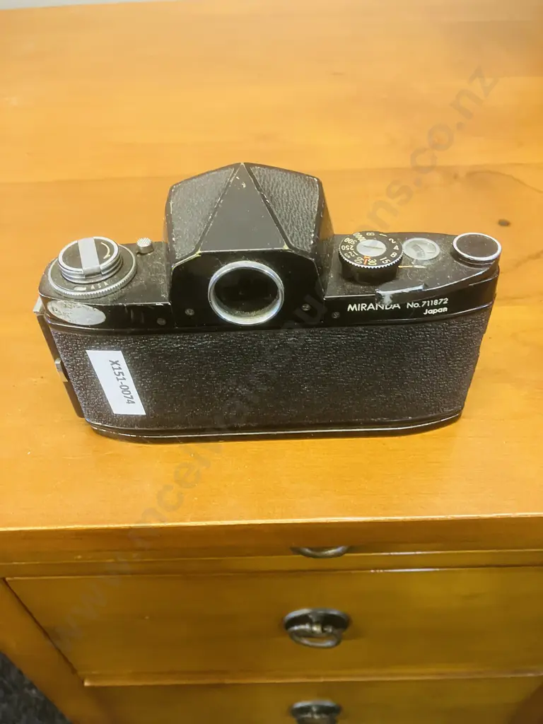 Miranda F 35mm Film Camera #711872 With Auto Miranda 1:1.9 f/5cm Lens #4541142 - 1963 Japan Image 1++