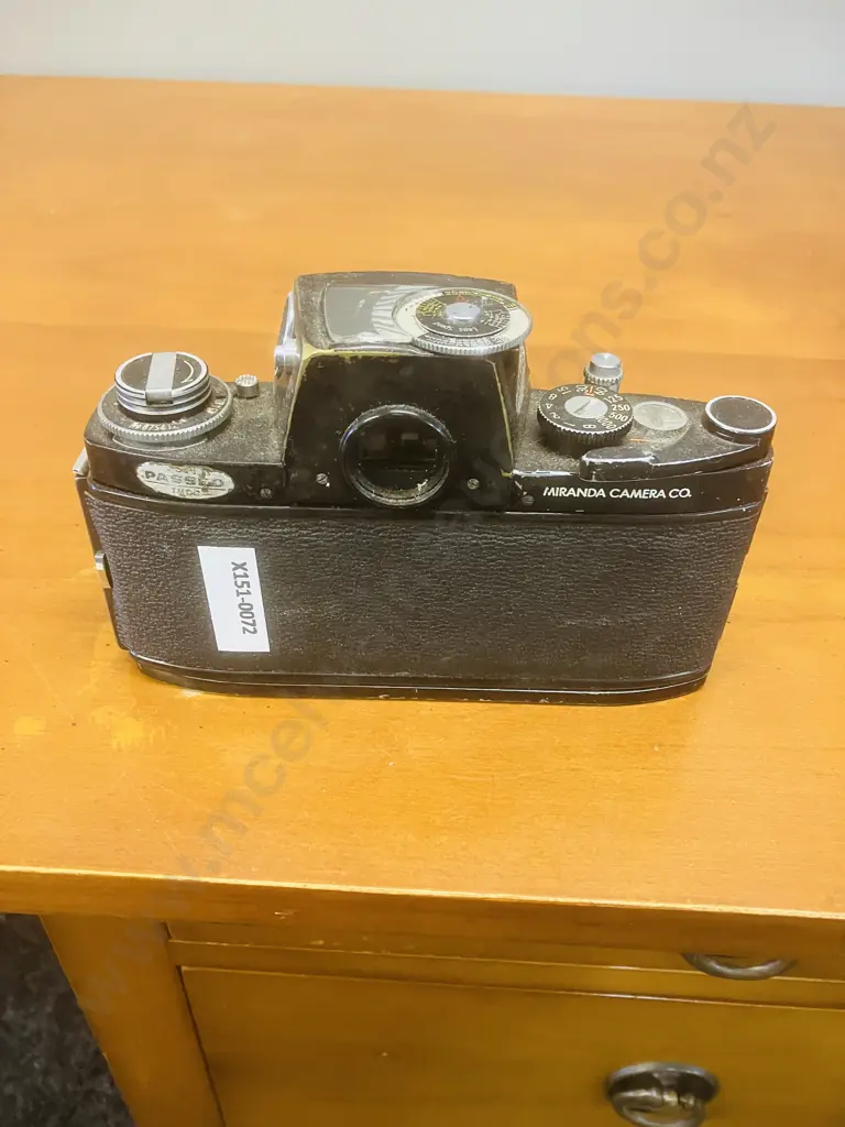 Miranda GT 35mm SLR Film Camera With Auto Miranda 1:1.9 f/5cm Lens #4548489 - 1967 Japan Image 1++