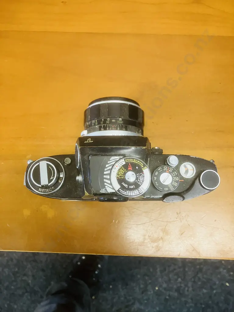 Miranda GT 35mm SLR Film Camera With Auto Miranda 1:1.9 f/5cm Lens #4548489 - 1967 Japan Image 1++