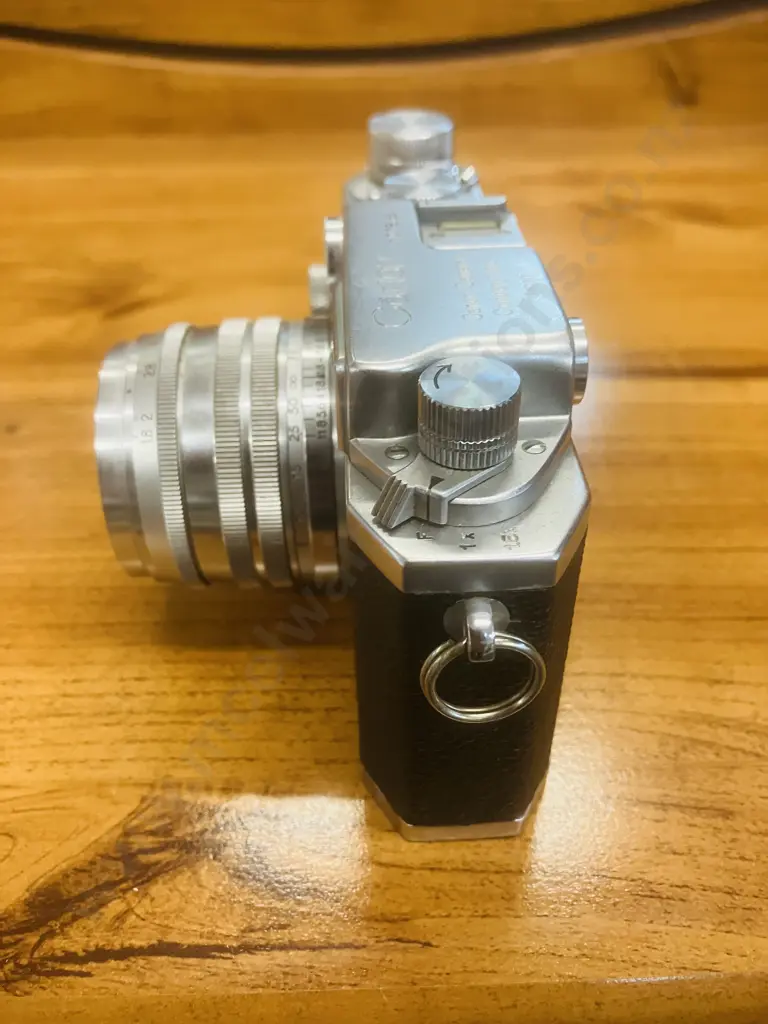 Canon ll D 35mm Rangefinder Film Camera #78189 With Canon 50mm f/1.8 LTM Lens #154732 - 1952 to1955 JAPAN Image 1++