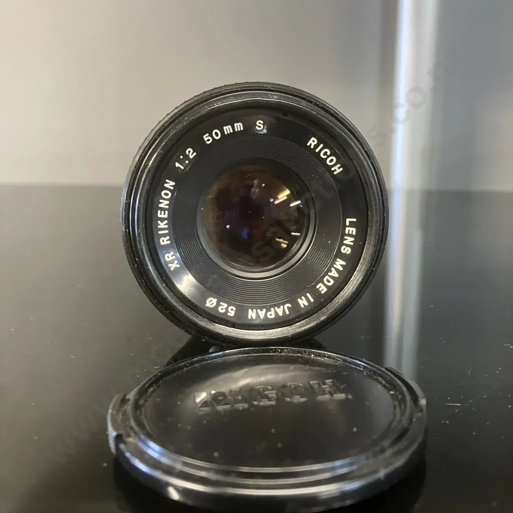 Rare Ricoh XR Rikenon 50mm F2 S Cine Mod Prime Portrait Lens | Canon EF Mount Image 1++